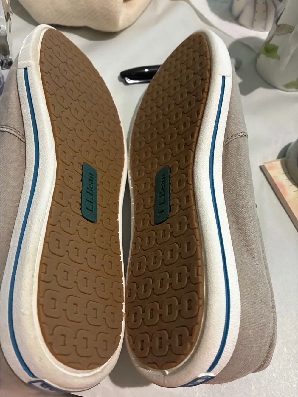 LL Bean Lightweight Slip-On Sneakers. NWOT. Woman’s Size 8.